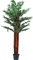 PLANTASIA® Areca-Palme, Goldfruchtpalme, Echtholzstamm, Kunstbaum, Kunstpflanze, Kunstpalme - 180 cm, Schadstoffgeprüft