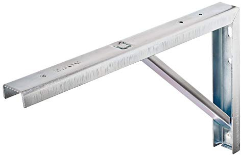 Alberts 803001 Konsole aus U-Profil | wahlweise in verschiedenen Ausführungen | verzinkt | Höhe 175 mm | Tiefe 300 mm