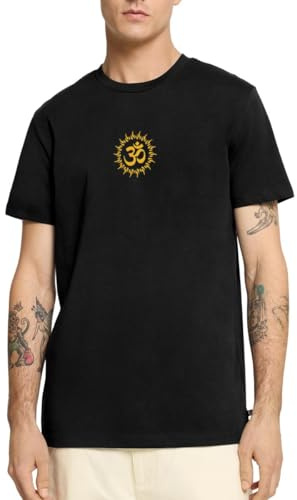 Yoga Om Zeichen Meditation Sonne Männer Premium T-Shirt
