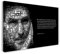 Printed Paintings Leinwand (60x40cm): Steve Jobs Spruch motivierend, Team-Work Zusammenarbeit ERF