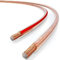 CABLEPELADO Cable de Altavoz | Alambre Trenzado Cable CCA | Aluminio Revestido de Cobre | Sección 1.5 mm2 | Transparente| 10 Metros