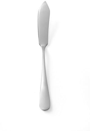 HENDI Buttermesser, Stückzahl: 12, Handpoliert, stilvolles Hochglanzdesign, 158mm, Edelstahl 18/0