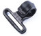 2 Stück Stabiler Kunststoff-Allzweck-Haken/Rohrclip -WTC 25- für 25mm Gurtband