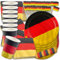 Deutschland Flagge Partygeschirr Set