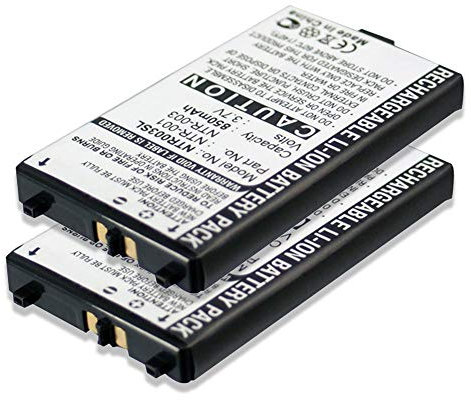 subtel, Akku für Spielekonsole Nintendo DS (3.7V 800mAh) 2X