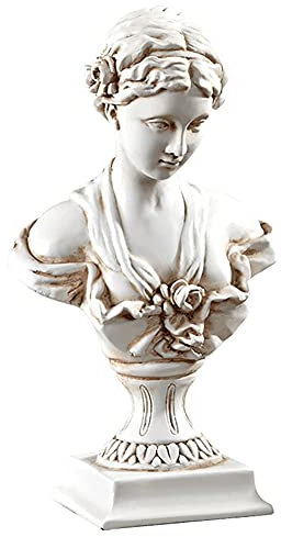 YUEOECOR Klassische griechische Venus de Milo Büste Statue, Kunstharz, römische Göttin der Liebe und Schönheit, 30 cm