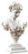 YUEOECOR Klassische griechische Venus de Milo Büste Statue, Kunstharz, römische Göttin der Liebe und Schönheit, 30 cm
