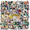 wopin 100 x Anime My Hero Academia Aufkleber, wasserdicht, Anime-Aufkleber für Kinder, Teenager, Erwachsene, Vinyl-Laptop-Aufkleber für Wasserflaschen, Gepäck, Skateboard, Graffiti-Patches