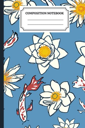 Lily Composition Notebook: Beautiful Lily Composition Notebook, Lily Notebook, Lily gift for Lily Lovers, Lily Journal For Kids & Adults, (6x9 , 120 pages Ruled Paper).