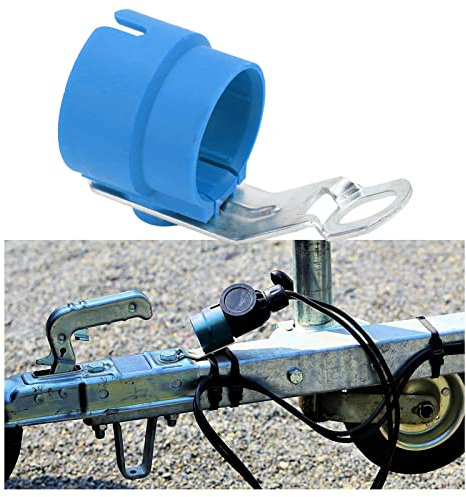 Qiilu Support de Prise de Remorque Accessoire Rigide de Protection Universel Résistant aux Intempéries pour Connecteur 7‑13 Broches(Bleu)