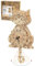 Wooden 3D Puzzles for Adults Model kit Cat Clock Kids Wall Clock Decor for Birthday Gift/Christmas Day