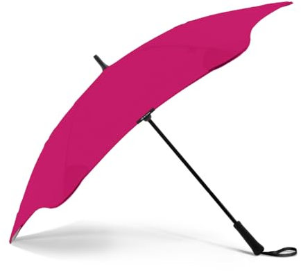BLUNT Classic Stockschirm Regenschirm pink | elegant & sturmfest – 120 cm Ø | Innovatives & patentiertes Design – getestet im Windkanal