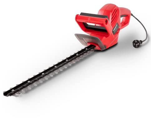 GREENCUT GHT550C - Elektrische Heckenschere 550W, doppelte Stahlklinge, Schnittlänge 450mm, Schnittkapazität 16mm, Plug-in, Geschwindigkeit 1700rpm