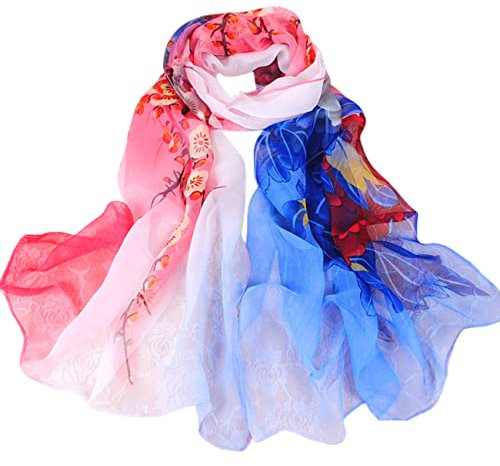 FAIRYGATE Schals und Tücher Damen Muslim Premium Chiffon Hijab Kopftuch Schal aus Leicht Stoff A4522