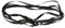 5pcs 1/10 Scala RC Tie Down Cinghie Robusto Lunghezza Regolabile Bagagli Corda Portapacchi Tie Down Cinghie per RC (Nero)