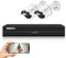 SANSCO 5MP CCTV Camera Security System, 8 Channel DVR Video Recorder with 2x 1080p Outdoor Cameras, Easy Mobile Viewing, Realtime Notification on Motion Detection, No Hard Drive