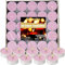 Kinmsito 50 Stück Teelichter,Runde Romantische Rosa Kerzen,Brenndauer 4 Stunden,Romantische Teelichter,Rauchfreie Teelicht Liebe Kerzen für Geburtstag,Vorschlag,Party,Valentinstag,hochzeit,verlobung