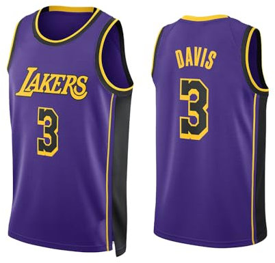 CLZWFZ Adult 77#11#10#3#23#1#12#30# Basketball Jersey Unisex Ärmellose Basketball Tank Top Sport Futter T-Shirt Tank Top,3# Purple,L