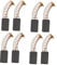 Xiniy 8 Pcs 5mm x 8mm x 13mm Carbon Brushes for Angle Grinder Orbital Sander