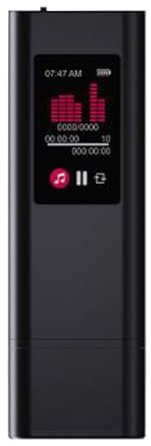 Tangxi Magnetic Voice Activated Recorder, Portable Back Clamp Wearable Small USB Recording Device, for Lectures Meetings Interviews (128G)