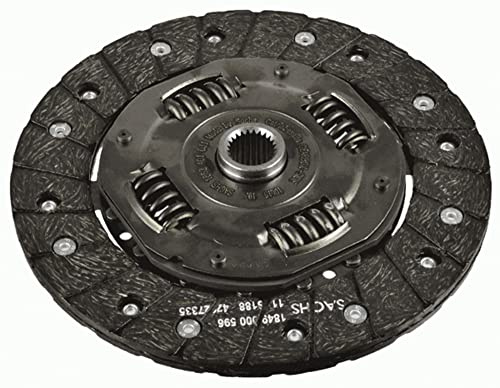 SACHS 1862 401 031 Kupplungsscheibe für Opel Astra F CC (T92) 1991-2000 und Andere Fahrzeuge