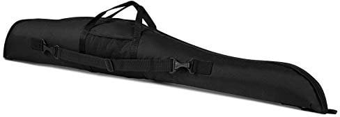 Ferocity Waffentasche Gewehrtasche 115-120cm mit Trageriemen für Luftgewehr Schaumstoff Schwarz [015/1]
