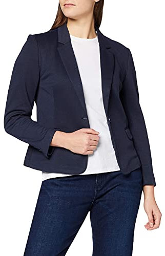 VERO MODA Damen Vmjulia Dnm Noos Blazer, Total Eclipse, 34 EU