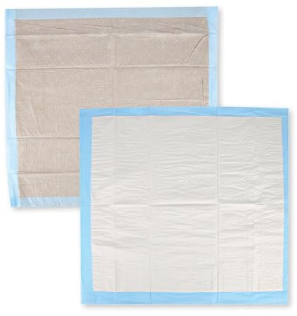 Franz Mensch Hygostar Bettunterlagen, 8-lagig, 60 x 40 cm | PP/Zellulose/PE, 200 Stück, saugstarke Inkontinenzunterlagen, Krankenunterlagen wasserdicht