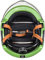 Kask Helm lifestyle Umfang 48-58 Cm Mit Visier, grün, M(51-58cm)