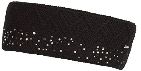 Eisbär Damen Isabella Crystal Stirnband, schwarz, Einheitsgröße