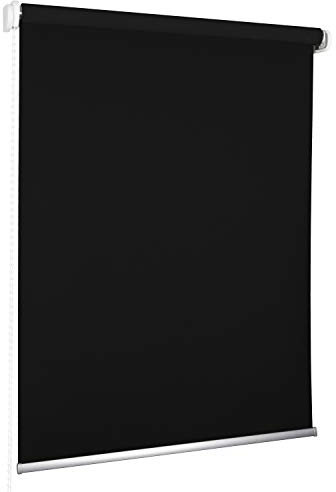 ROLLMAXXX Verdunkelungsrollo Seitenzug 80 x 190 cm – Schwarz
