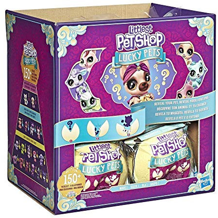 Littlest Pet Shop - Mystery-Figur Lucky Pets – 1 Pet Shop Figur und Charms
