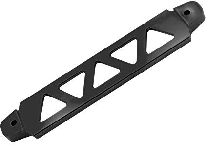 Aluminium Autobatterie Halterung,MoreChioce Montagehalterung Reparatur Akku Halter 190cm Lochbatterie Tie Down Zurrhalterung Kompatibel mit den meisten SUVs,Schwarz