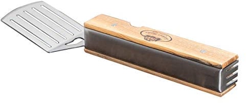 Antikas - Grill-Multitool aus Holz & Eisen, Klappbar, 3 Tools, Grillen