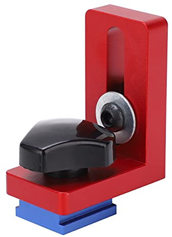 Tissting Carril de Inglete Herramientas de, Bricolaje Ranura en T Tope de Riel de Inglete para Carpintería Accesorios para Sierras de Mesa para Proyectos de Bricolaje Aleación de Aluminio