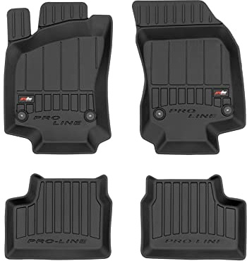 ProLine 3D Automatten passend für OPEL Astra H 2004-2014 / OPEL Astra H GTC 2005-2010 Passgenau aus Gummi | Premium Fußmatten Set | Langlebiges TPE-Material | Höhere Bestellungen