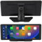 Estéreo Portátil para Automóvil de 10.26 Pulgadas, Estéreo para Automóvil con Mirror Link, Bluetooth 5.0, Pantalla Táctil Inalámbrica Apple CarPlay y Reproductor Multimedia