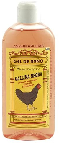 Esoterisches Duschgel Galina, Schwarz, 250 ml