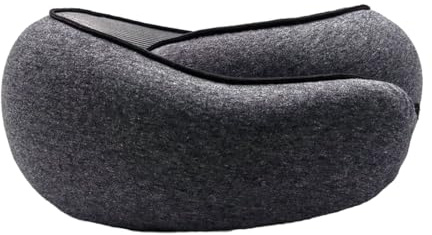 Schoen-Ding Ergo Pro Nackenkissen neuleben Snooze - Schlafhilfe Nackenstütze Nackenkissen Memory Foam Nackenkissen für Flugzeug und Auto, verstellbares Nackenkissen für Erwachsene