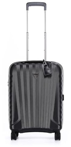 RONCATO E-LITE Kabinen-Trolley 55x40x20 cm - Schwarz/Schwarz