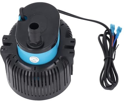 Pompe de Drainage de Piscine, Pompe Submersible à Aspiration 360° 660 GPH Silencieuse AC220-240 V avec Buse de 19 Mm 0,75 Pouces pour l'arrosage des Plantes et le Nettoyage de