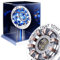 HLMNAKE Arc Reactor Bausatz MK2, 1:1 LED Model Lampe Metall Dekoratives Ornament mit Acryl Vitrine, Sprachgesteuerte und Vibrationssensor, Geschenke für Familie und Freunde