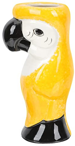 Ciieeo Copa De Vino Hawaiana Taza Tiki Loro Bar Tazas Tiki Hawaianas Lindas Tazas De Cóctel Tiki Taza De Cóctel Única Taza Tiki Creativa Taza Tiki De Pájaro Copa De Cóctel Hawaiano