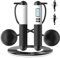 6cm Ball Cordless Skipping Rope With Counter 2-in-1 Ropless Skipping Rope with Counter Smart Digital Gravity Ball Jump Rope with LCD Display Jumping Rope for Adult Kids Fitness Exers (Black+White)