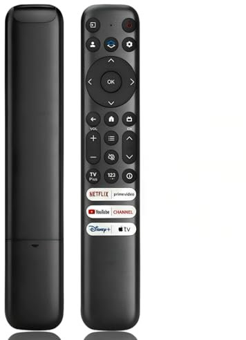 Replacement Remote Control for TCL-Google-Smart TV,for TCL 4K UHD HDR LED QLED Series TVs