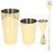 Boston Shaker, set da shaker da cocktail, kit con design di stampa vintage per l'uso della festa della casa domestica (Tipo 3)
