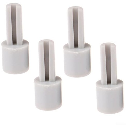 Potentiometer-Verlängerungsknopf für Mischer, Potentiometer, Verlängerung, Schaft, Ersatz, stabiles Kunststoff-Design, 4 Stück