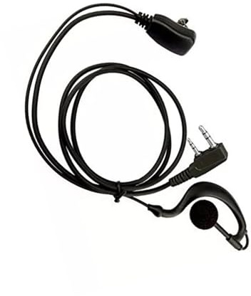 Auricolare con microfono a forma di gancio per l'orecchio in schiuma per regolare la vista in modo efficiente con uv5r e bf888s