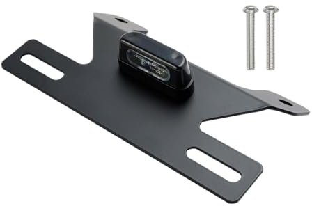 Portatarga Staffa Porta Targa Adatta per Husqvarna Vitpilen/Svartpilen 125 250 401 Portatarga Pieghevole