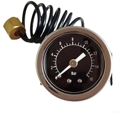 Steam Boiler Coffee Machine with Accurate Pressure Measurement and Long Lasting Iron Build (16bar G1/8)